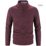 Pull homme avec col rond vintage