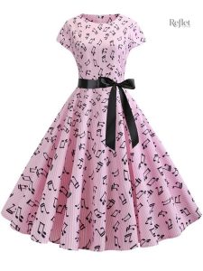 Mode rétro : robe à pois année 50