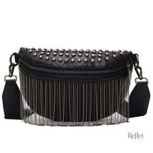 Sacoche banane femme vintage élégante et pratique