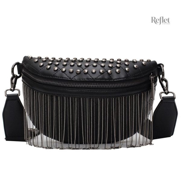 Accessoire vintage pour femme, sacoche banane chic et stylée