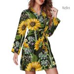 Robe aux imprimés rétro