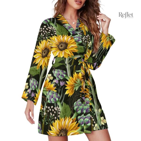 Robe aux imprimés rétro