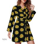 Robe à fleurs pour soirée