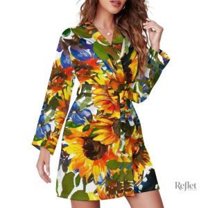 Robe vintage à fleurs
