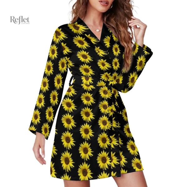 Robe d'été fleurie rétro