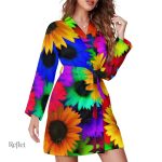 Robe chic à fleurs