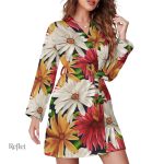 Robe colorée à motifs, inspiration vintage 70