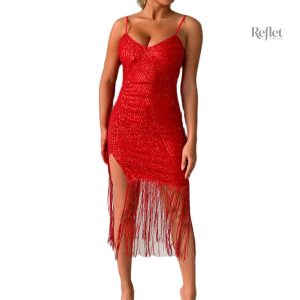 Robe de soirée années 20 scintillante