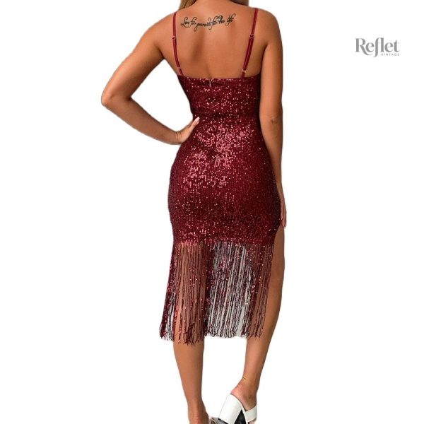 Style années folles : robe pailletée éblouissante