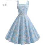 Robe à pois, mode rétro année 50