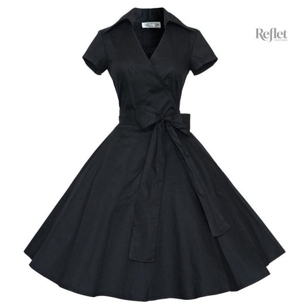 Robe à pois pour un style rétro