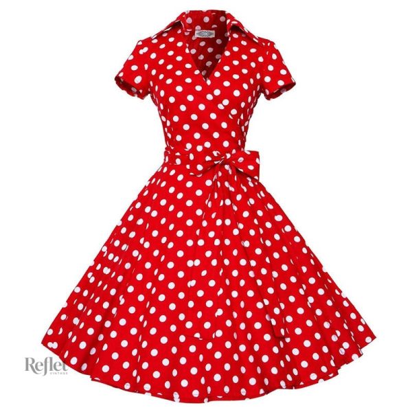 Robe à pois, un incontournable vintage