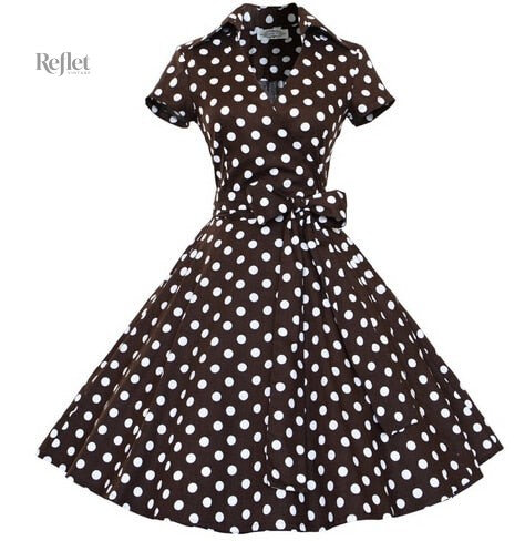 robe-a-pois-annee-80-1 Robe à pois années 80
