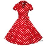 Robe à pois pour un style audacieux