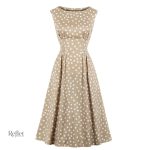 Robe à pois, style rétro, chic années 30
