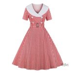 Robe à pois classique, inspiration vintage