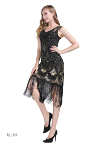 Robe femme années 30, design vintage distinctif