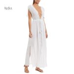 Robe année 20 blanche, parfaite pour une soirée élégante