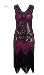 Robe vintage bleu, inspiration années 20