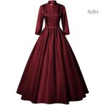 Robe vintage rouge élégante avec style années 20