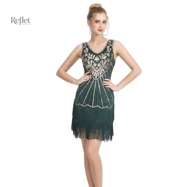Mode flapper : robe courte années 20