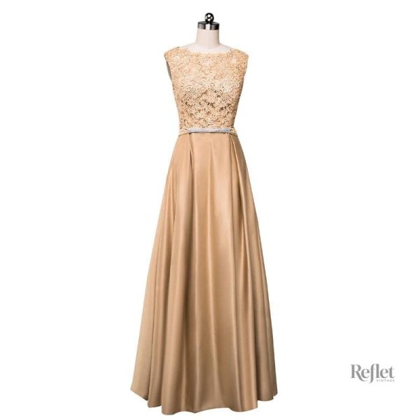 Robe de soirée inspirée des années 20 pour mariage