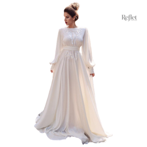 Robe rétro années 20, détails en dentelle raffinée
