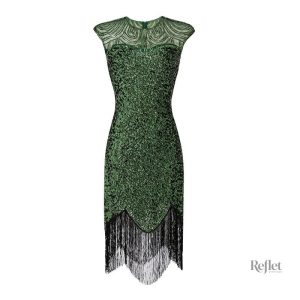 Robe Année 20 Grande Taille élégante et vintage