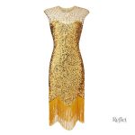 Robe vintage taille grande style Années 20