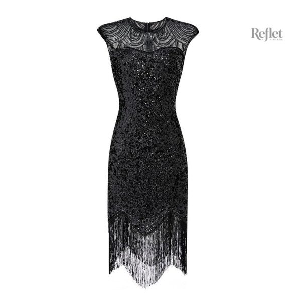 Robe style Années 20 pour femme en grande taille