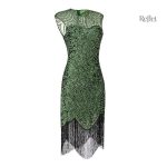 Robe rétro Années 20 élégante en grande taille