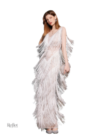 Robe longue style année 20 élégante et rétro
