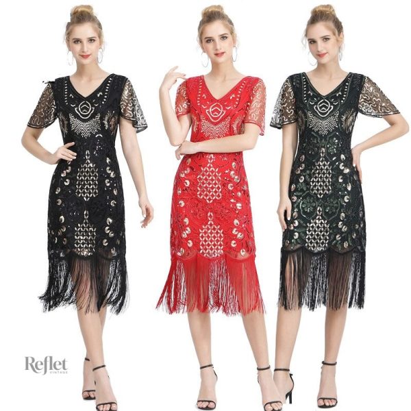 Robe années 20, parfaite pour les fêtes