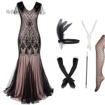 Robe rétro chic inspirée des années folles