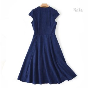 Modèle de robe années 30, allure sophistiquée et féminine