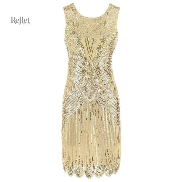 Robe années 30, féminine et en dentelle raffinée