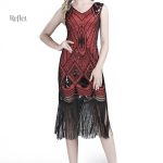 Robe élégante des années 30, parfaite pour les événements