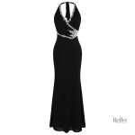 Robe vintage année 30 élégante et sophistiquée