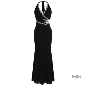 Robe vintage année 30 élégante et sophistiquée