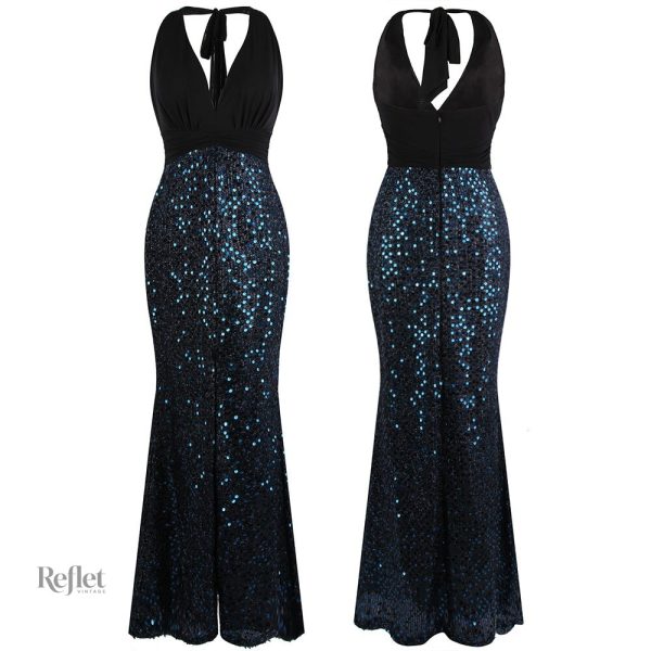 Elégante robe rétro des années 30