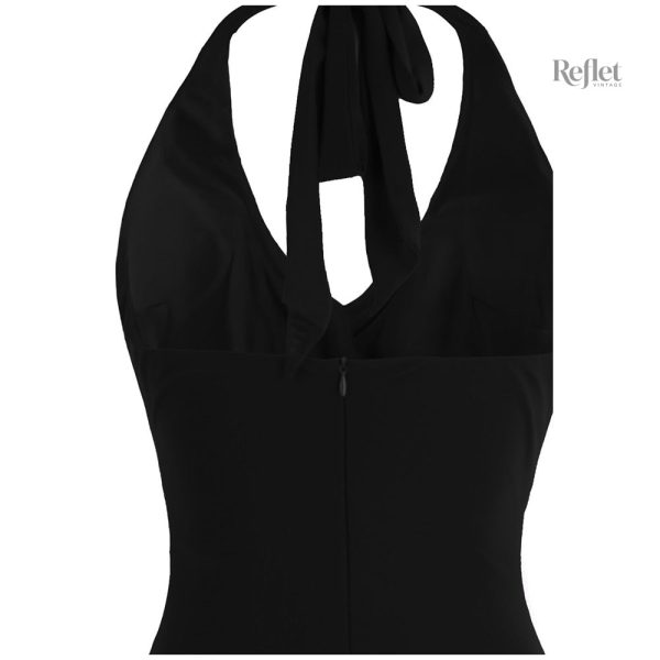 Robe des années 30 avec taille cintrée