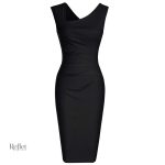 Robe à motifs années 40 pour un look unique
