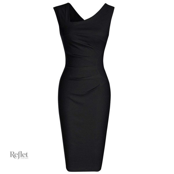 Robe à motifs années 40 pour un look unique