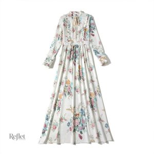 Robe vintage années 40, style rétro et éléganse intemporelle