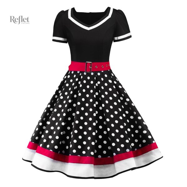 Robe d'inspiration vintage années 50