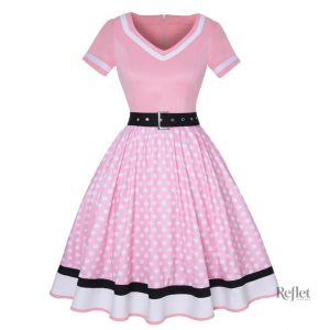Robe classique inspirée des années 50