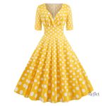 Robe A Pois Années 50