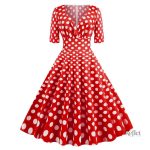 Robe d'été à pois