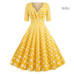 Robe années 50 avec ceinture