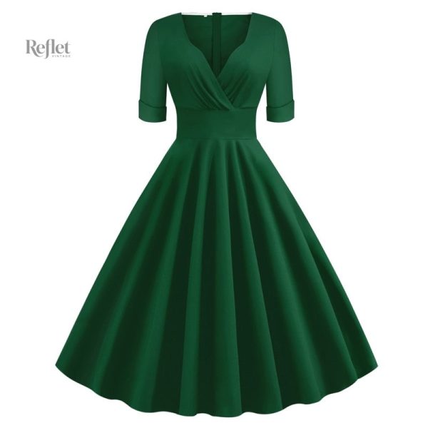 Robe à pois confortable